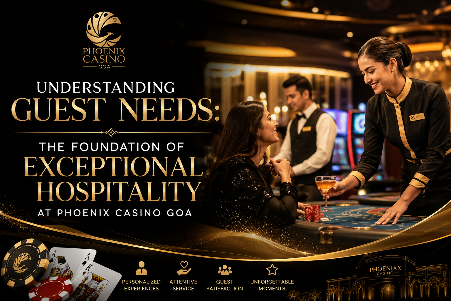Understanding Guest Needs | Exceptional Hospitality at Phoenix Casino Goa | Best Casino In Goa