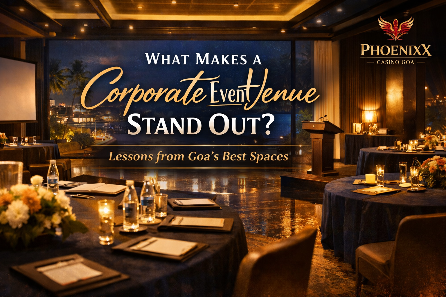 What Makes a Corporate Event Venue Stand Out in Goa in 2026? | Phoenix Casino Goa