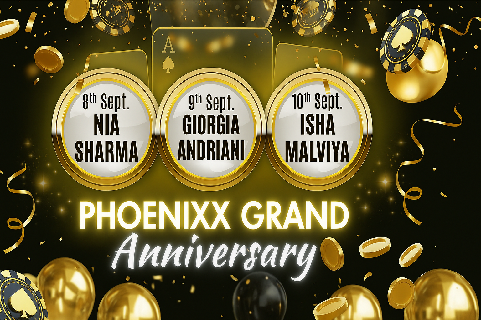 Phoenix Casino Goa 1st Anniversary Grand Celebration: A Star Studded Celebration in Goa