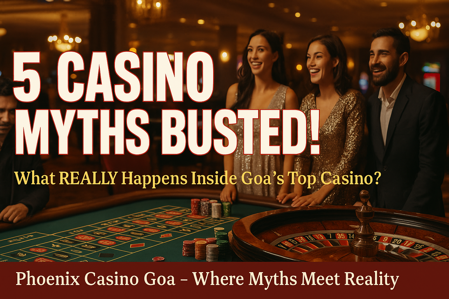  5 Casino Myths Busted: What Really Happens Inside Goa’s Premium Casinos