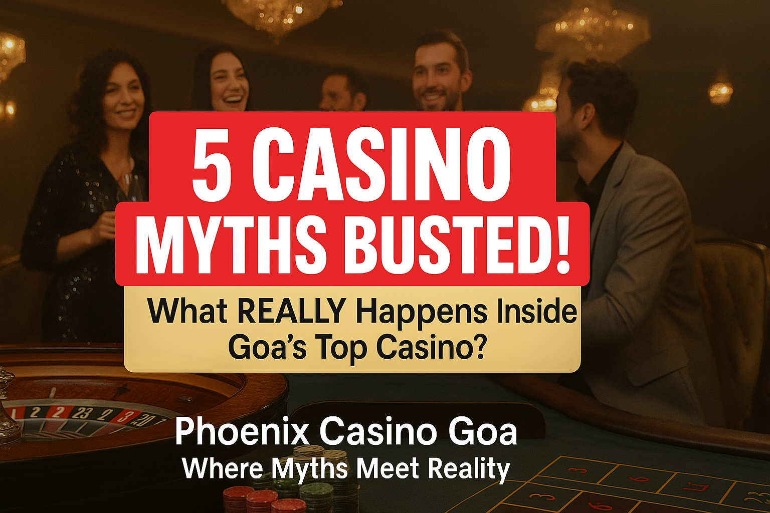  5 Casino Myths Busted: What Really Happens Inside Goa’s Premium Casinos